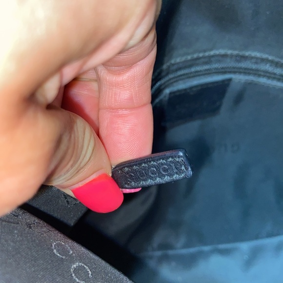 Vintage Like new GUCCI Jackie Shoulder Bag Leather Black - Picture 12 of 15